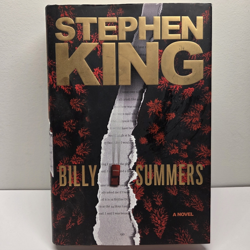 Stephen King Billy Summers Hardcover Book With Dust Jacket 1st Ed Good Condition